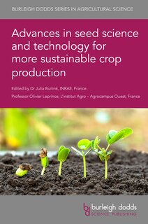 Front cover_Advances in seed science and technology for more sustainable crop production