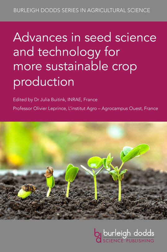 Front cover_Advances in seed science and technology for more sustainable crop production