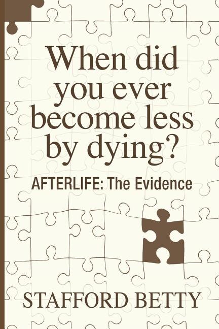 Front cover_When Did You Ever Become Less By Dying? AFTERLIFE
