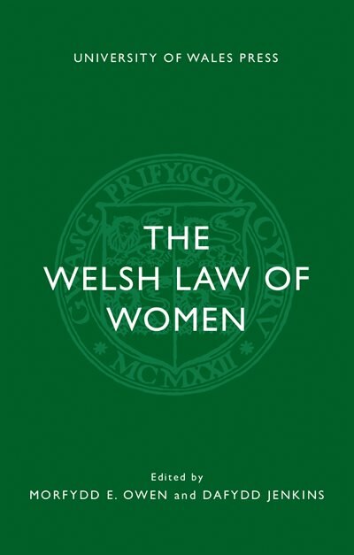 Front cover_The Welsh Law of Women