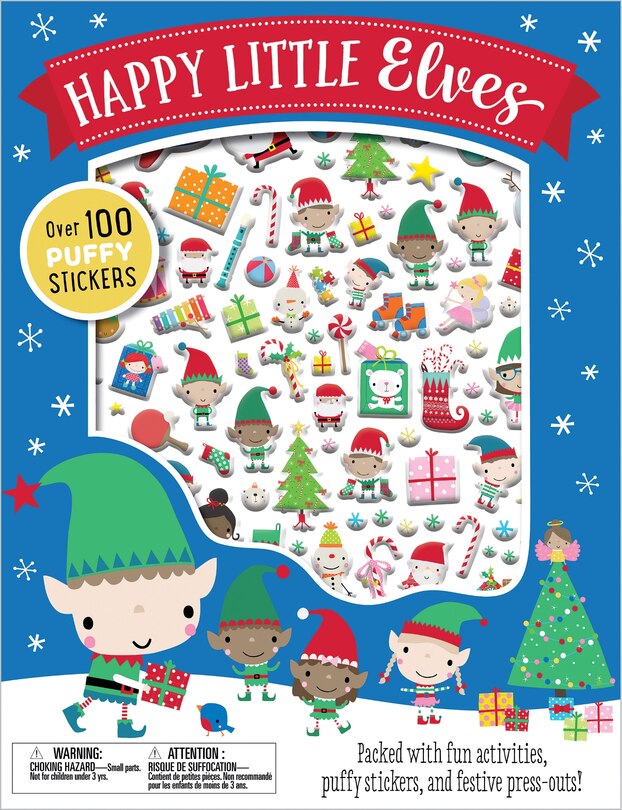 Couverture_HAPPY LITTLE ELVES PUFFY STICKER ACTIVIT