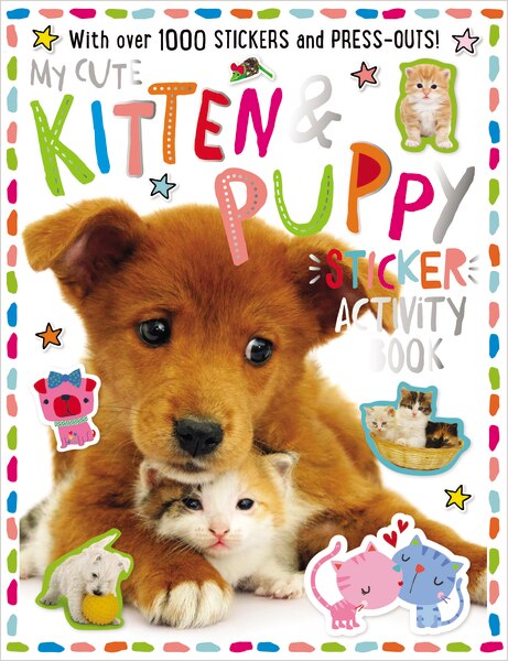 Front cover_MY KITTEN & PUPPY STICKER ACTIVITY