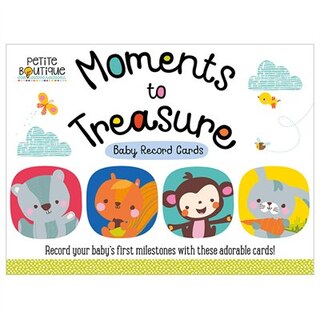 MOMENTS TO TREASURE BABY RECORD CARDS