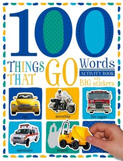 Couverture_100 THINGS THAT GO STICKER ACTIVITY