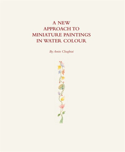 Couverture_A New Approach To Miniature Paintings In Watercolour
