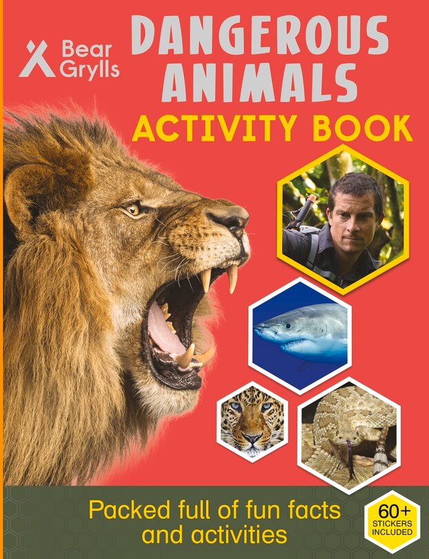 Front cover_Dangerous Animals Activity Book