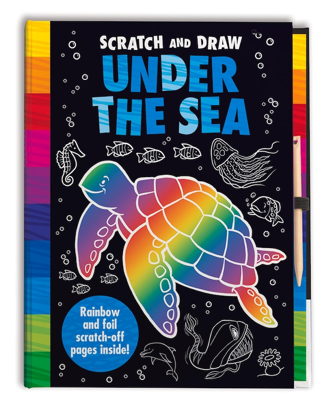 Couverture_Scratch And Draw Under The Sea