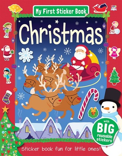 My First Sticker Book Christmas