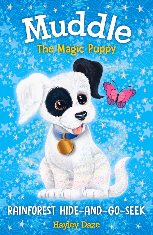Front cover_Muddle the Magic Puppy Book 4:  Rainforest Hide and Seek