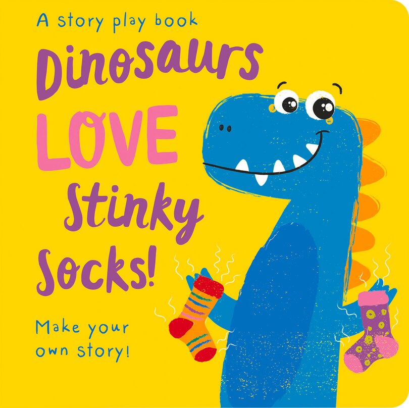 DINOSAURS LOVE STINKY SOCKS