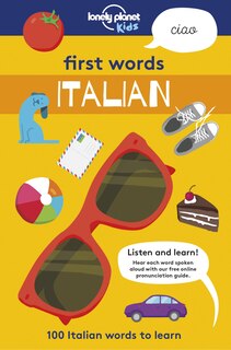 Front cover_Lonely Planet First Words - Italian 1st Ed.