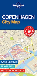 Front cover_Lonely Planet Copenhagen City Map 1st Ed.