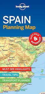 Couverture_Lonely Planet Spain Planning Map 1st Ed.
