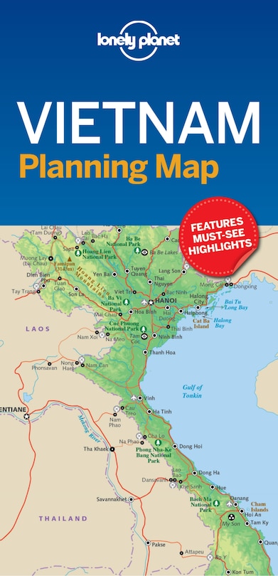 Front cover_Lonely Planet Vietnam Planning Map 1st Ed.