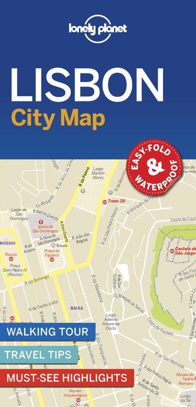 Couverture_Lonely Planet Lisbon City Map 1st Ed.