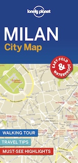 Couverture_Lonely Planet Milan City Map 1st Ed.
