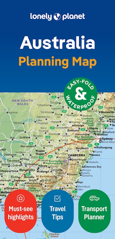 Front cover_Lonely Planet Australia Planning Map 2 2nd Ed.