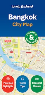 Front cover_Lonely Planet Bangkok City Map 2 2nd Ed.