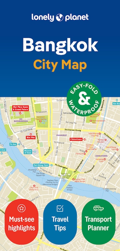 Front cover_Lonely Planet Bangkok City Map 2 2nd Ed.