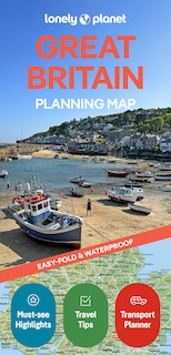 Couverture_Lonely Planet Great Britain Planning Map 2 2nd Ed.