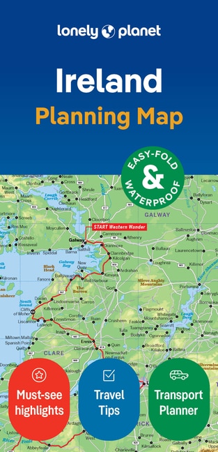 Couverture_Lonely Planet Ireland Planning Map 2 2nd Ed.