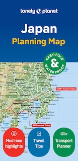 Front cover_Lonely Planet Japan Planning Map 2 2nd Ed.