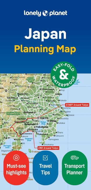 Front cover_Lonely Planet Japan Planning Map 2 2nd Ed.