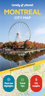 Couverture_Lonely Planet Montreal City Map 2 2nd Ed.