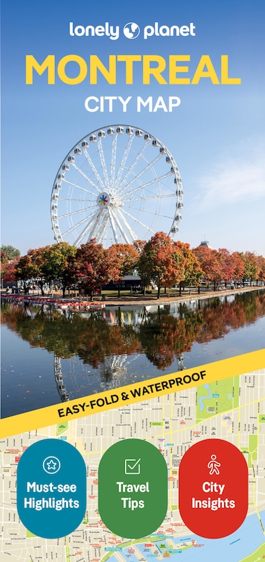 Couverture_Lonely Planet Montreal City Map 2 2nd Ed.