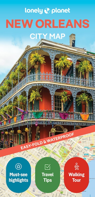 Couverture_Lonely Planet New Orleans City Map 2 2nd Ed.