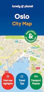 Front cover_Lonely Planet Oslo City Map 2 2nd Ed.