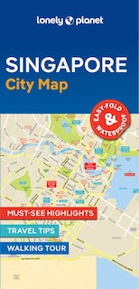 Lonely Planet Singapore City Map 2 2nd Ed.