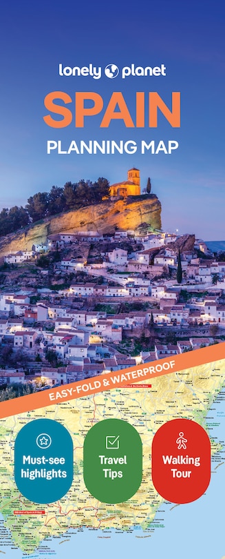 Couverture_Lonely Planet Spain Planning Map 2 2nd Ed.