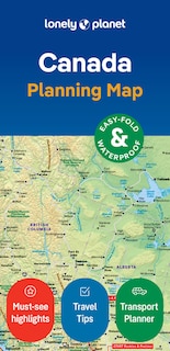 Lonely Planet Canada Planning Map 2 2nd Ed.