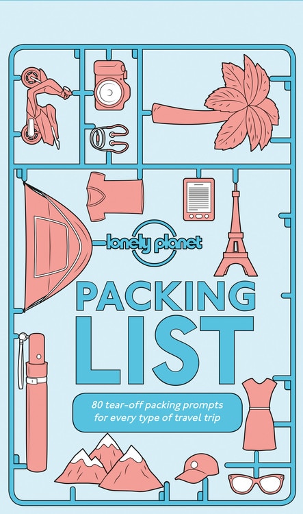 Lonely Planet Packing List 1 1st Ed.: 80 Tear-off Packing Prompts for Every Type of Travel Tip