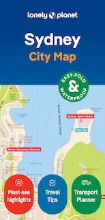 Couverture_Lonely Planet Sydney City Map 2 2nd Ed.