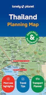 Front cover_Lonely Planet Thailand Planning Map 2 2nd Ed.