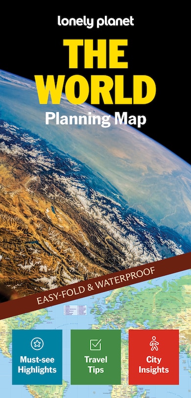 Couverture_Lonely Planet The World Planning Map 2 2nd Ed.