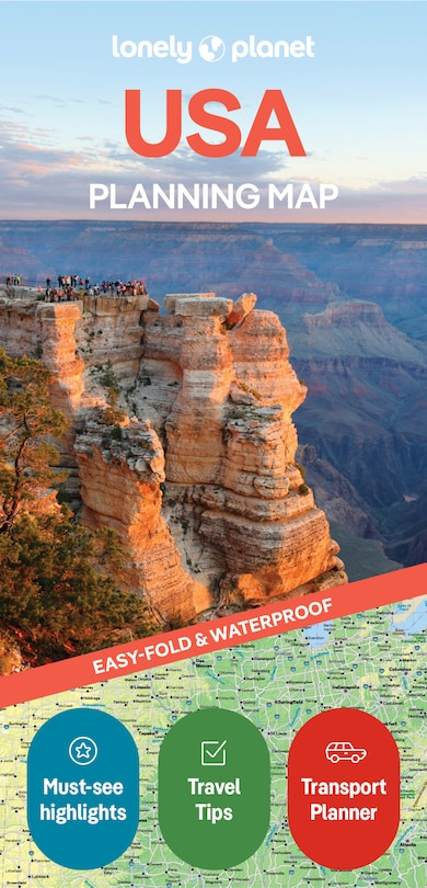Front cover_Lonely Planet USA Planning Map 2 2nd Ed.