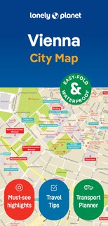 Lonely Planet Vienna City Map 2 2nd Ed.