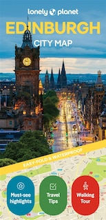 Couverture_Lonely Planet Edinburgh City Map 2 2nd Ed.