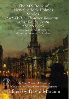Front cover_The MX Book of New Sherlock Holmes Stories Part XVIII