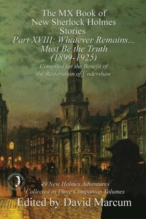 Couverture_The MX Book of New Sherlock Holmes Stories Part XVIII
