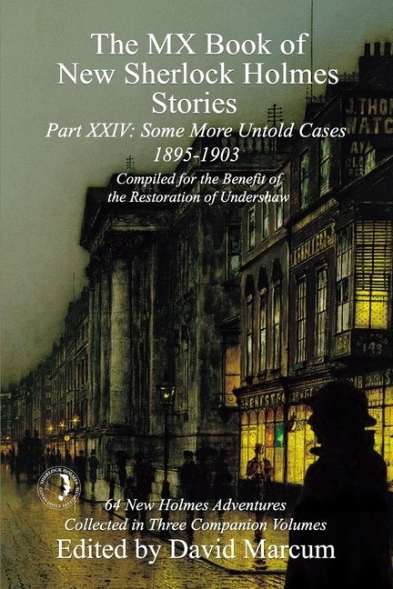 Front cover_The MX Book of New Sherlock Holmes Stories Some More Untold Cases Part XXIV