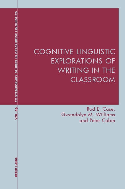 Couverture_Cognitive Linguistic Explorations Of Writing In The Classroom