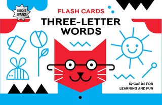 Front cover_Bright Sparks Flash Cards - Three-letter Words