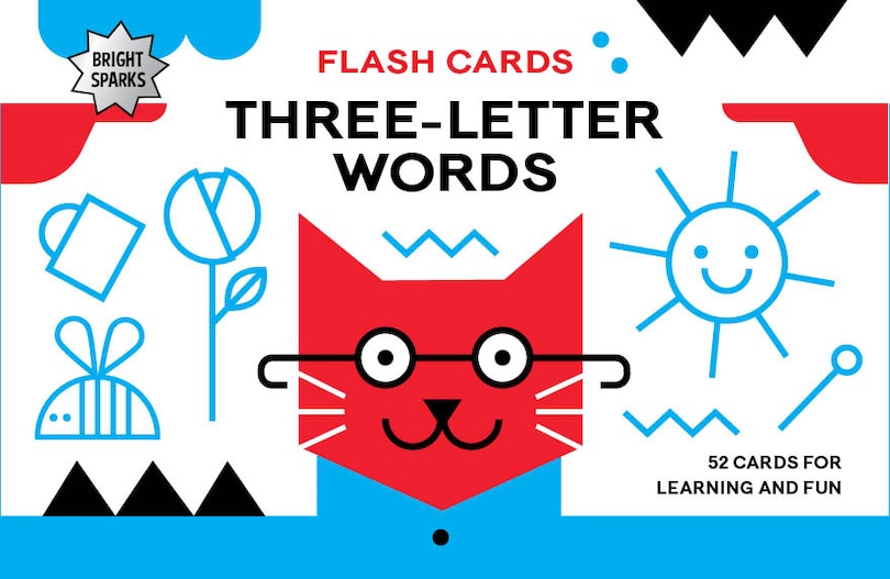 Front cover_Bright Sparks Flash Cards - Three-letter Words