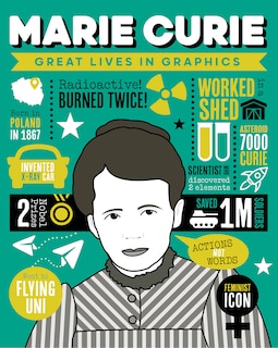 Couverture_Great Lives in Graphics: Marie Curie