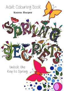 Couverture_Adult Colouring Book - Spring Secrets