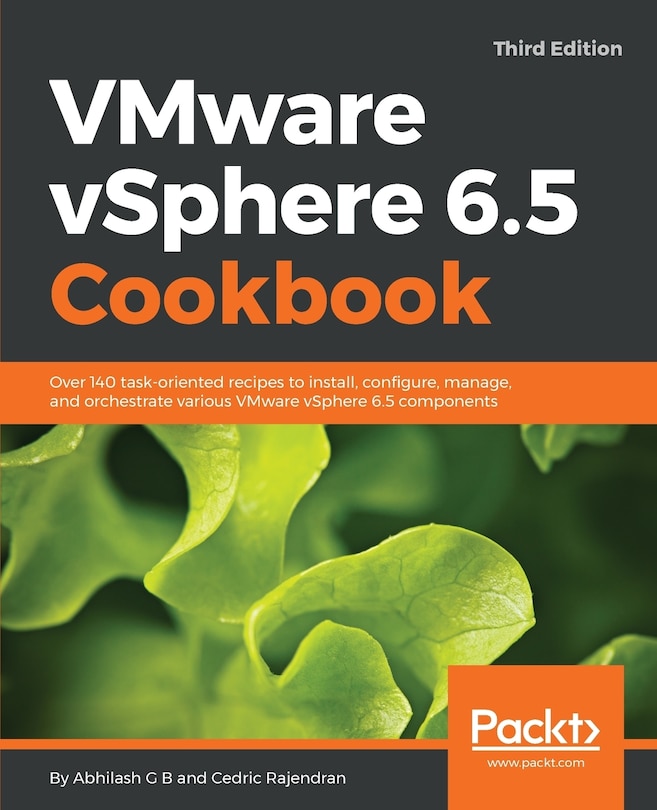 Front cover_VMware vSphere 6.5 Cookbook - Third Edition
